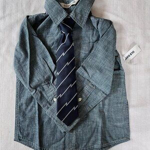 Children's Formal Button Down with Tie